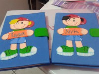 Caderno Decorado com E.V.A